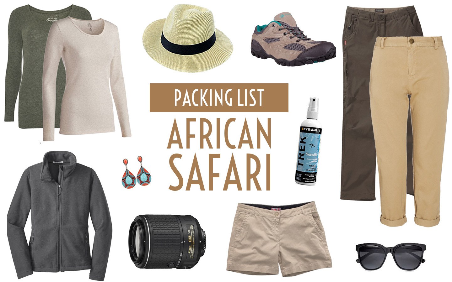 What to pack for a great African safari?